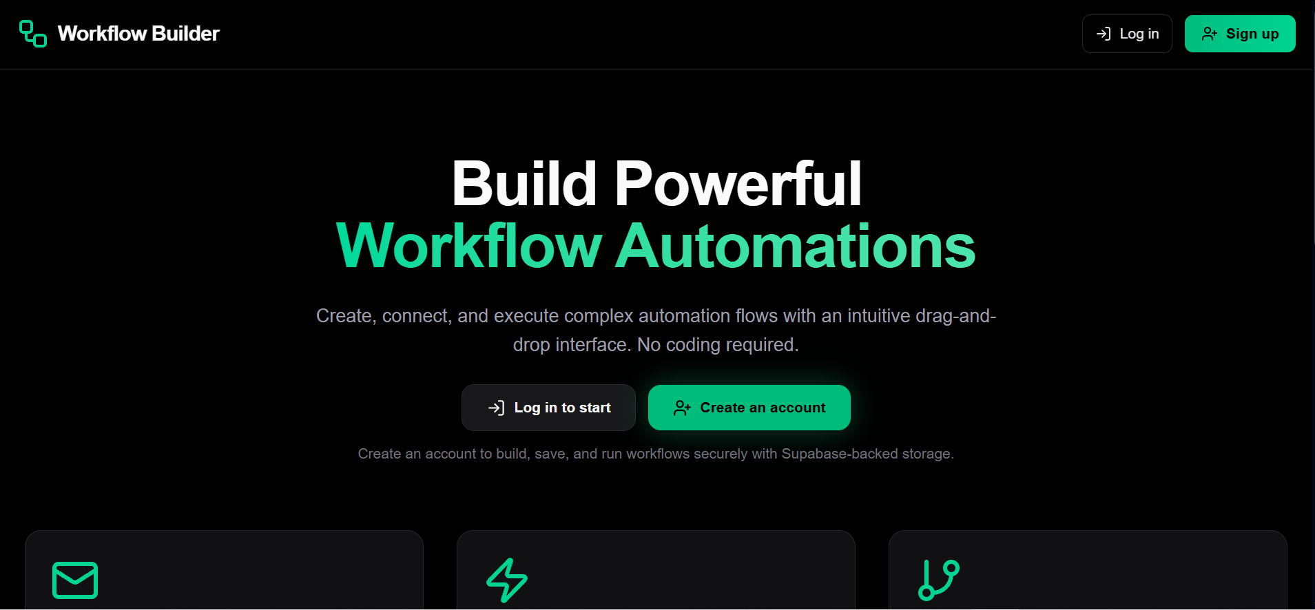 Workflow Builder